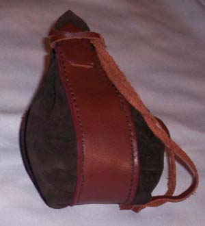 Large Suede purse