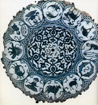 ペルシアの皿絵